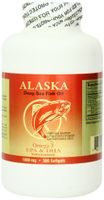 NCB Alaska Deep Sea Fish Oil, Omega 3 1000mg 300 Softgels
