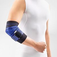 Bauerfeind - EpiTrain - Elbow Support - Targeted Compression for Chronic Elbow Pain - Size 1 - Color Black