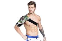 F plus R Mens Camouflage Neoprene Adjustable Shoulder Support Braces Protective Gear Fitness Sports Injury Prevention and Recovery Right