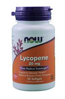 Now Foods Lycopene, 50 softgels / 20 mg (Pack of 2)