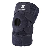 Thx4COPPER Open Patella Knee Brace Support, compression Side Stabilizers – for Swollen ACL, Meniscus Injuries, Arthritis, Tendonitis, Joint Pain Relief with Adjustable Compression Wrap