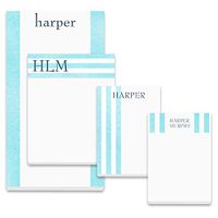 28pk Brilliant Stripes - Note Pad Gift Set - 50 Sheet-Paper and Stuffâ„¢