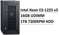 2017 Newest Flagship Dell PowerEdge T30 Business Mini Tower Server, Intel Quad-Core Xeon E3-1225 v5, 16GB UDIMM RAM, 1TB HDD 7200 RPM SATA, DVD+/-RW, HDMI, No Operating System, Black