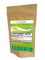 Organic Ashwagandha Root Powder Pure Raw USDA Certified Withania Somnifera Indian Ginseng - Resealable Bag (1000 Gram)