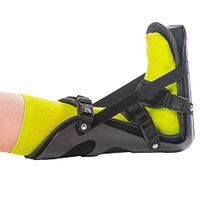 BraceAbility Sleeping Stretch Boot | Plantar Fasciitis Night Foot Splint and Adjustable Achilles Tendonitis Brace for Fascia, Tendon and Calf Stretching, Heel Spur or Arch Pain Treatment (Small)