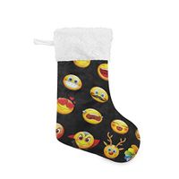 Christmas Socks Hipster Deer Heart Personalized Santa Stocking 2pcs Set Gift Kids Fireplace/Restaurant/Hotel/Club/bar for Xmas Tree Decor