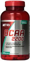 MET-Rx BCAA 2200 Amino Acid Supplement, Supports Muscle Recovery, 180 Softgels