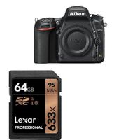 Nikon D750 FX-format Digital SLR Camera Body w/ 64GB Memory Card