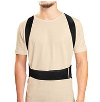 Posture Corrector for Women Men Back Adjustable Posture Corrector Belt Back Brace Scoliosis Humpback Correction Belt Clavicle Straightener (S/M)