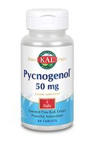 KAL 50 Mg Pycnogenol Tablets, 60 Count