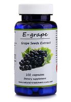 Hekma Center Pure Extract of Grape Seed - Vitis Vinifera - 100 Capsules - Vegan