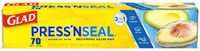 Glad Press'n Seal Plastic Food Wrap - 70 Square Foot Roll