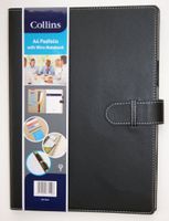 Collins A4 7201 Padfolio with Notepad Belt