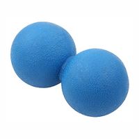 Deep Tissue Massage Lacrosse Ball for Physical Therapy - Myofascial Release, Muscle Relaxer, Acupoint Massage - Massage Tension and Pain Away (Blue)