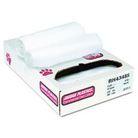 Jaguar Plastics RH4348S 56-Gallon 43-Inch by 48-Inch 16-Mic Natural HDPE Can Liner (Case of 200)