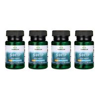 Swanson 5-Htp - Extra Strength 100 mg 60 Caps 4 Pack