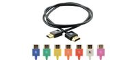 Kramer C-HM/HM/PICO/YL-10, 10 Foot Ultra Slim High Speed HDMI Cable Yellow