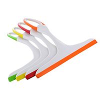 4 Pack 9.5 Inch Window Shower Glass Squeegee (Colors May Vary)