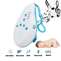 Baby Sleep Sound Machine White Noise Voice Sensor Soothing Music Timer (Sleep Sound Machines)