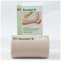 Rosidal K Short Stretch Bandage - 5.5 yds (5M) Long, 2.36" (6cm) Width, Case of 20 Rolls