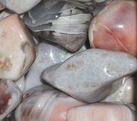 Pink Agate Tumblestones