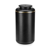 Essential Oil Diffuser Waterless&Wireless Battery Operated Car Diffusers for Essential Oils, Small Portable Aromatherapy Diffuser Cordless Black Leather Grain Diffuser 10ML, Mother's Day Gift Idea