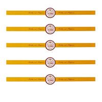 11.8 x 1.4 inches Sticker Labels Food Wrapping Sticker Decorative Baking Sealing Label 60pcs - 19
