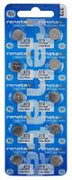 Renata 10 373 Silver Oxide Electronic Zero Mercury Batteries