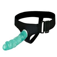 Zoovooyo Suction Up Sòft 7.5 Inch Hollow Strapon Harness Strap Ons Wearable Belt Pants Strapless Panties Funny Toys for Women Couples Másturbátion Toy Underwear Massager