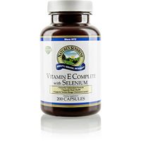 Nature's Sunshine Vitamin E Complete with Selenium 200 Softgels