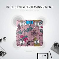 Bluetooth Scale Weight Cartoon Cute Sour Sweet Snacks Plum Digital Body Analyzer Scale Body Fat Composition Monitor Analyzer with Smartphone App for Body Management-396 Lbs