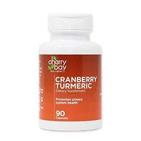 Cranberry Turmeric Dietary Supplement 480mg | 90 Count Bottle | Non-GMO & Gluten Free | Helps to Support a Healthy Urinary System