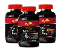 Female Sex Drive Enhancer - Female LIBIDO Booster - tongkat Herbs Real ali - 3 Bottles (180 Capsules)