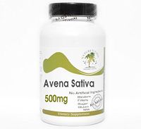 Avena Sativa 500mg ~ 180 Capsules - No Additives ~ Naturetition Supplements