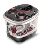 DAFREW Foot tub, Fully automatic heated massage Foot massager Foot bath Electric massage