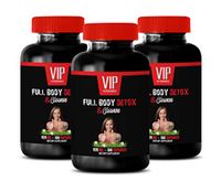 Herbal Cleanse Detox - Full Body Detox and Cleanse - Burdock Root and Milk Thistle - 3 Bottles 300 Capsules