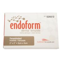 50529312 - Endoform Dermal Template 2 x 2 Fenestrated