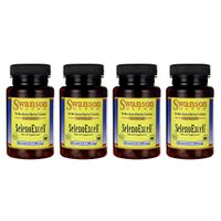 Swanson Selenoexcell Selenium 200 mcg 60 Capsules (4 Pack)