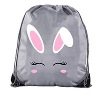 Reuseable Gift Bags, Easter Egg Treat Bags, Drawstring Goodie Bags for Kids