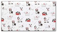 Gift WRAP Tissue Paper for Christmas, 20 Sheets, Large 20x30, Printed Decorative Tissue Paper (Whimsical Dog Breed Illustrations)
