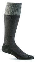 Sockwell Men's Bart Graduated Compression Socks, Black, Large/X-Large