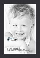ArtToFrames MAT-21-18x28-Black 18x28 Smooth Black Custom Mat