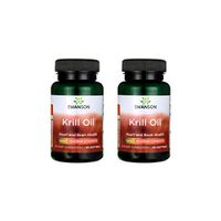 Swanson Krill Oil - Maximum Strength 1 g 30 Sgels 2 Pack