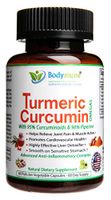 Turmeric Curcumin Supplement | Turmeric Capsules with Omegas | Best Turmeric Supplement with Black Pepper | Made with Organic Turmeric Extracts, Herb Extracts and Essential Oils - 60 Day Supply