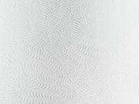 Pack of 1, Solid White Embossed Gloss 24" x 100' Gift Wrap Roll for Holiday, Party, Kids' Birthday, Wedding & Special Occasion Packaging