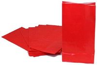 Red Paper Bag (1-Pack of 12)