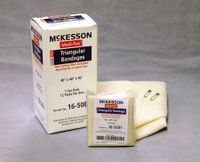 Sammons Preston Triangular Bandage Medi-Pak Muslin 40 X 40 X 56 Inch - Box of 12