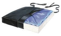 Thin-Line Gel-Foam X-Cushion - Vinyl w/LSI Cover, 18"W x 16"D x 2.5"H - 1 Each/Each