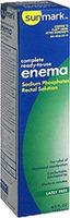 sunmark - Enema - 4.5 oz. 19gram, 7gram, 4.4 Gram - Monobasic Sodium Phosphate, Dibasic Sodium Phosphate, Sodium Content