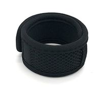 VIEEL New Adjustable Arm&Ankle Running Band Fastener Wristband Band with Mesh Pouch for Fitbit Flex 2, Blaze Watch, Alta, Flex, One Fitness Tracker Wristband (Black, 11'')